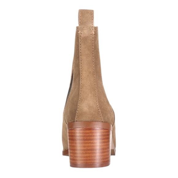 NWOT Steve Madden Rockwell Chelsea Booties in Cognac Suede – Sz 9 - Picture 4 of 9